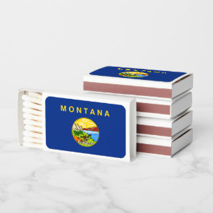 Montanan Flag, Flag of Montana Matchboxes