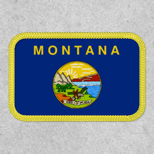 Montanan Flag, Flag of Montana Patch
