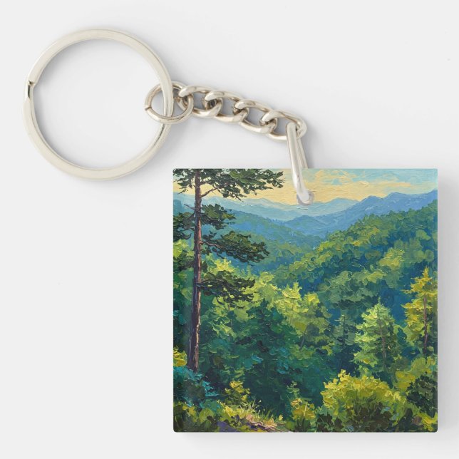 Montane Forest Keychain (Front)