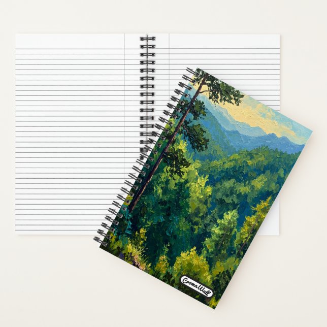 Montane Forest Notebook (Inside)
