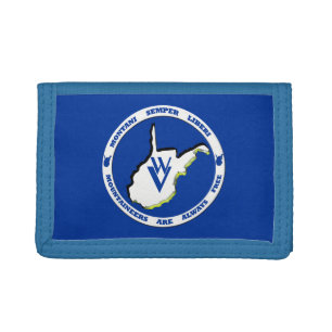 Montani Semper Liberi Trifold Wallet