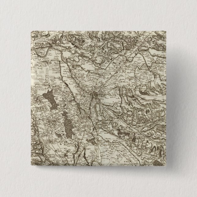 Montauban Pinback Button (Front)