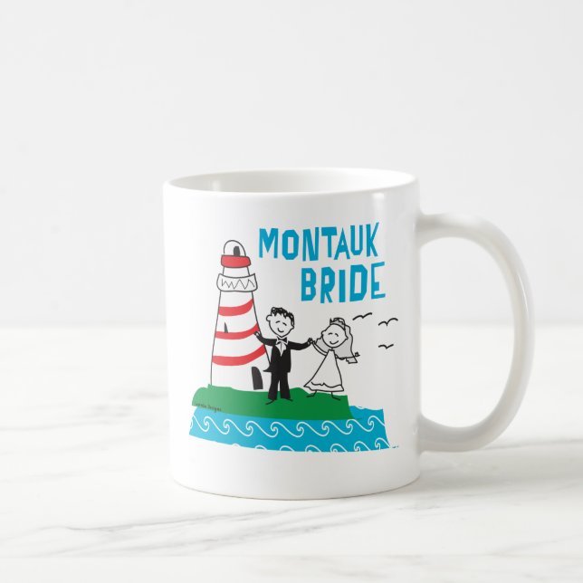 Montauk Bride Coffee Mug (Right)