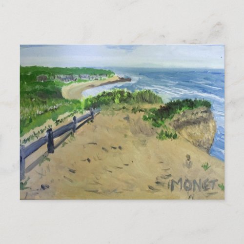 Montauk Cliffs Postcard
