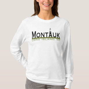 Montauk Fitted Hoodie Ladies T-Shirt