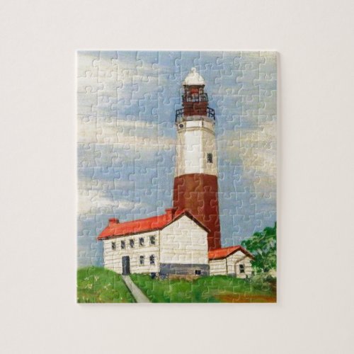 Montauk Lighthouse Jigsaw Puzzle