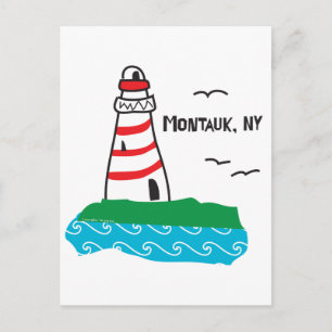 Montauk Lighthouse Postcard