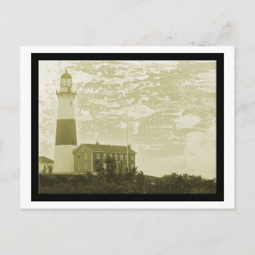 Montauk Lighthouse Postcard