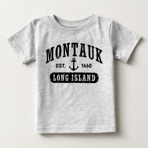 Montauk Long Island Baby T_Shirt