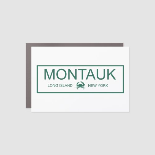 Montauk Long Island New York Car Magnet