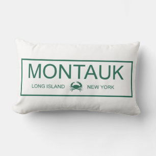Montauk, Long Island, New York Lumbar Pillow
