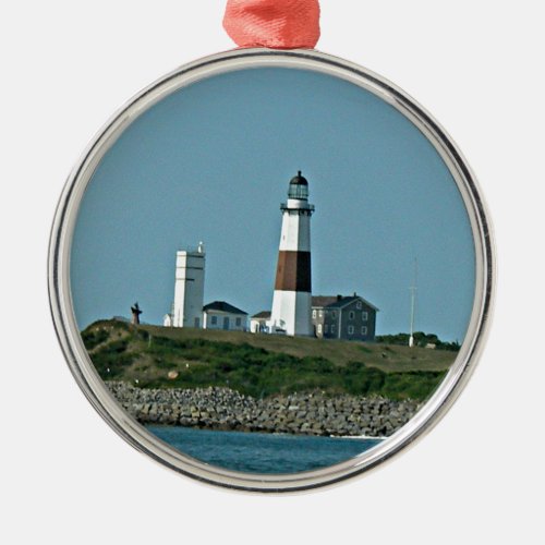 Montauk New York Metal Ornament