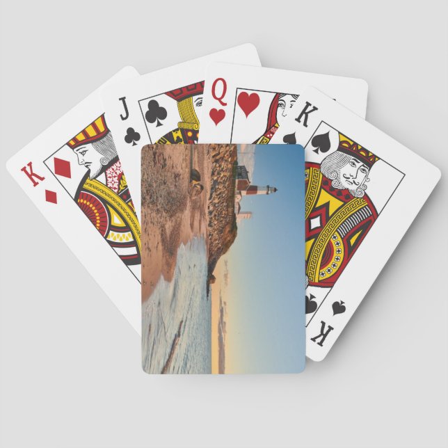 Montauk, New York Poker Cards (Back)
