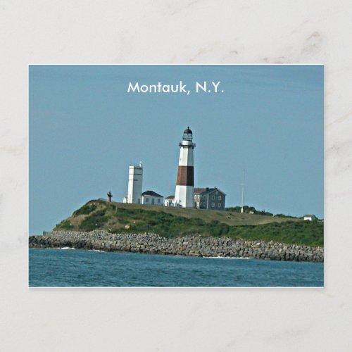 Montauk New York Postcard