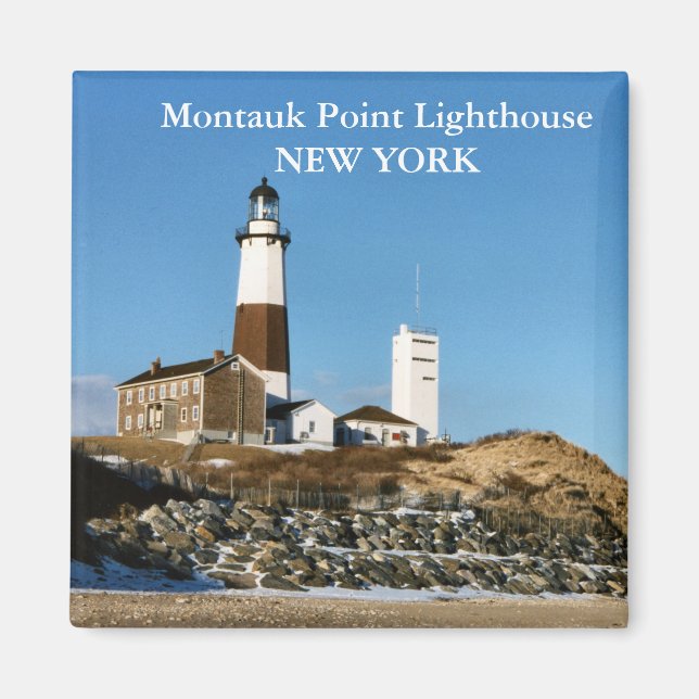 Montauk Point Lighthouse, New York Magnet (Front)