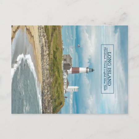 Montauk Point Lighthouse Postcard