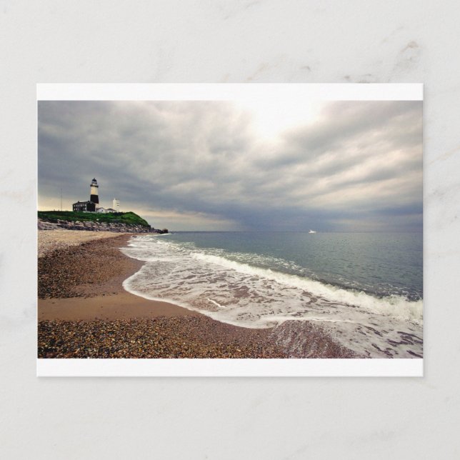 Montauk Point Lighthouse Postcard (Front)