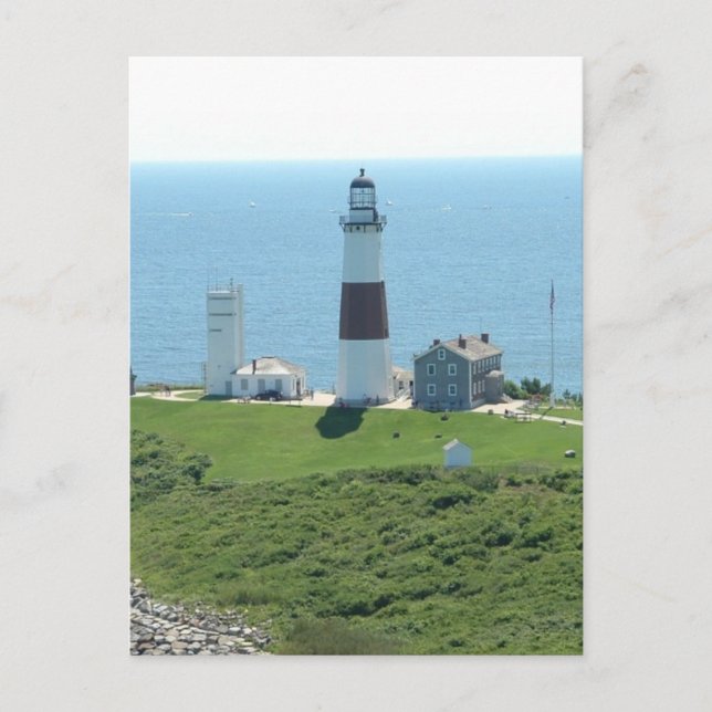 Montauk Point Lighthouse Postcard (Front)