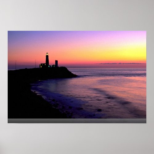 Montauk Point lighthouse Poster