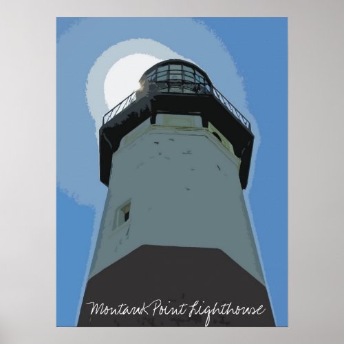 Montauk Point Lighthouse Poster