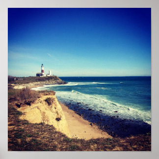 montauk point lighthouse poster