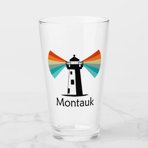 Montauk Point New York Lighthouse Rainbow Glass