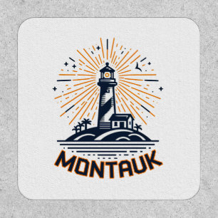 Montauk Point New York Lighthouse Sunrise Patch
