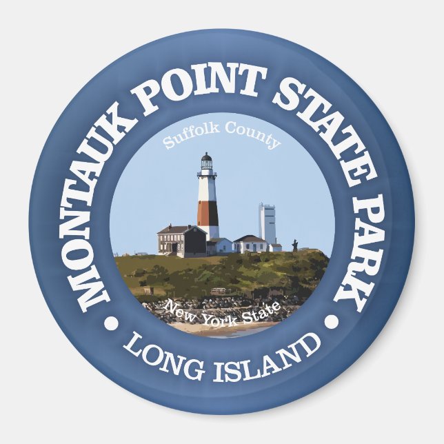 Montauk Point State Park Magnet (Front)