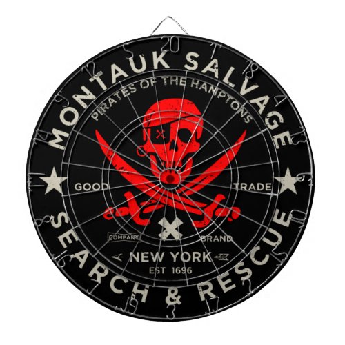 Montauk Salvage Co Dart Board