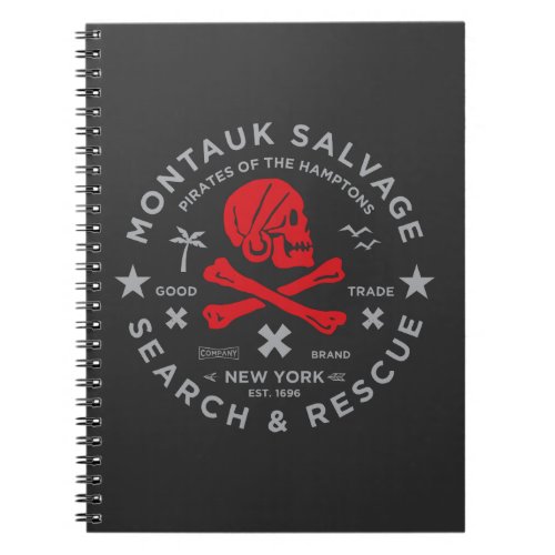 Montauk Salvage Co Spiral Photo Notebook RS