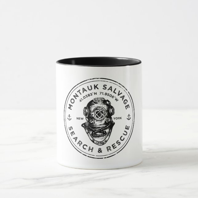 Montauk Salvage Company Mug (Center)