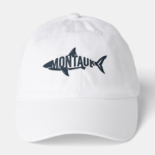 Montauk Shark Fishing Ocean Long Island New York Hat