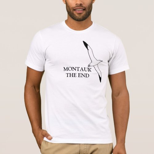 Montauk The End _ Seagull Basic T_Shirt