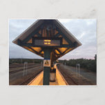Montauk Train Station Postcard at Zazzle