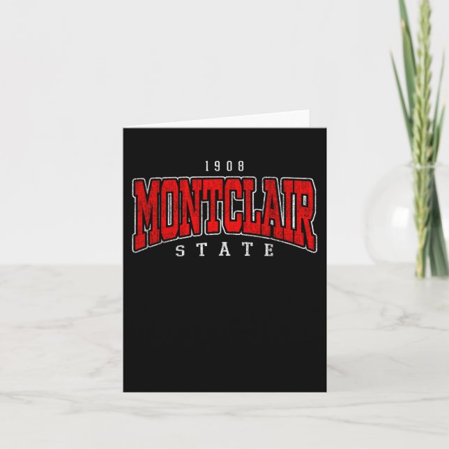 Montclair Institute of Technology Arch Retro for Card (Front)