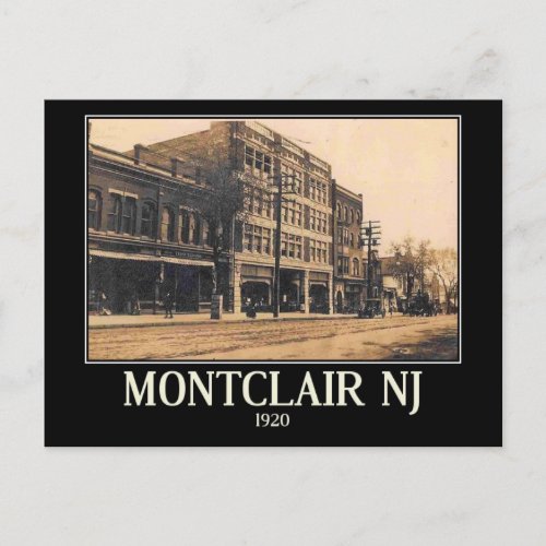 Montclair New Jersey 1920 Vintage Postcard