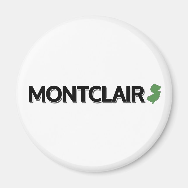 Montclair, New Jersey Magnet (Front)