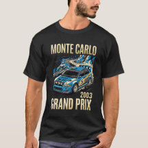 Monte Carlo 2003 Vintage Grand Prix Racing Poster
