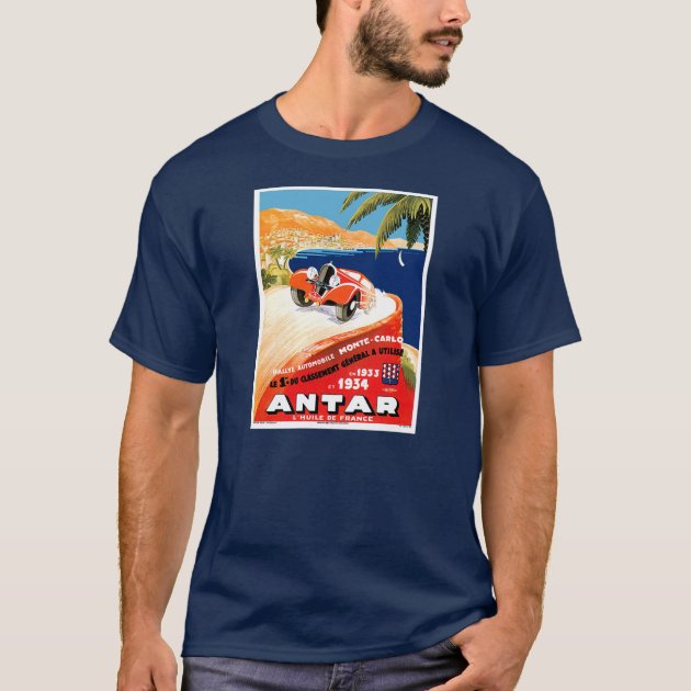 Monte Carlo Automobile Rally T Shirt Zazzle