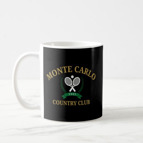 Monte Carlo Country Club Tennis Aesthetic Coffee Mug