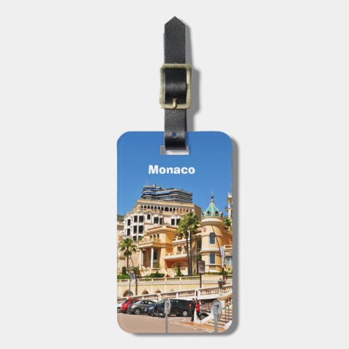 Monte Carlo in Monaco Luggage Tag