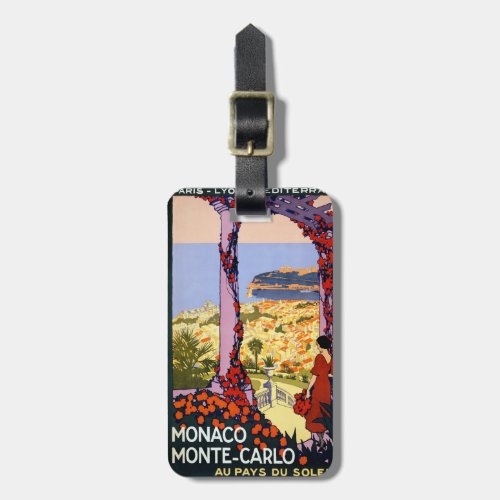 Monte Carlo Luggage Tag