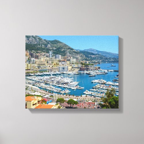 Monte Carlo Monaco Canvas Print