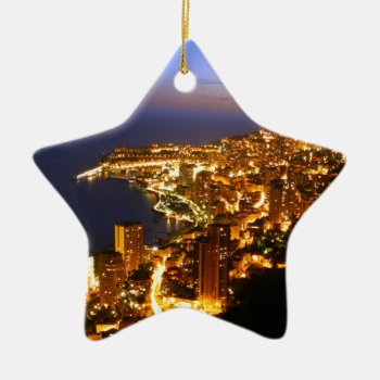 Monte Carlo  Monaco Ceramic Ornament by The_Everything_Store at Zazzle