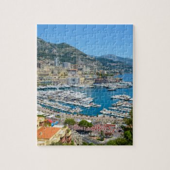 Monte Carlo Monaco Jigsaw Puzzle by bbourdages at Zazzle