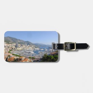 Monte Carlo Monaco Personalize Travel Bag Tag