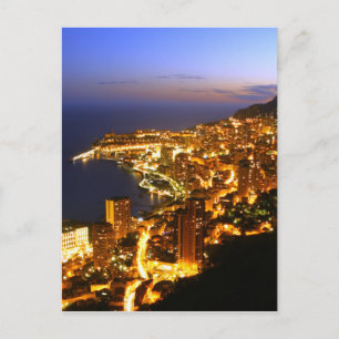 Monte Carlo, Monaco Postcard