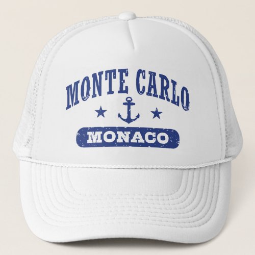 Monte Carlo Monaco Trucker Hat