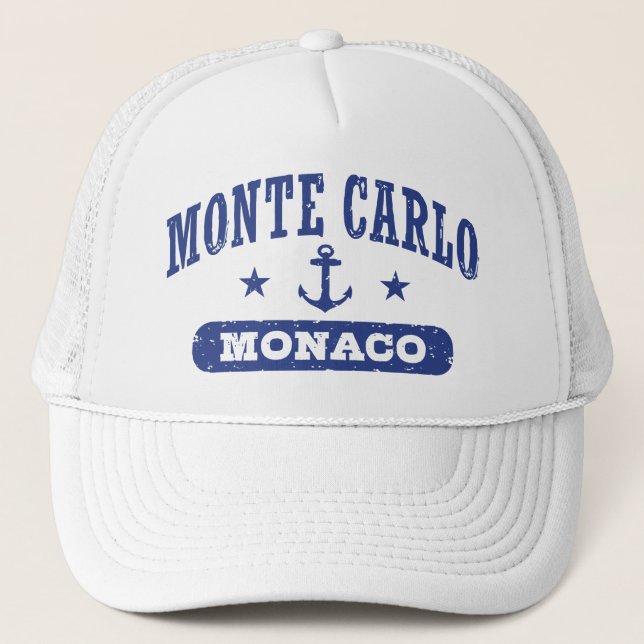 Monte Carlo Monaco Trucker Hat (Front)