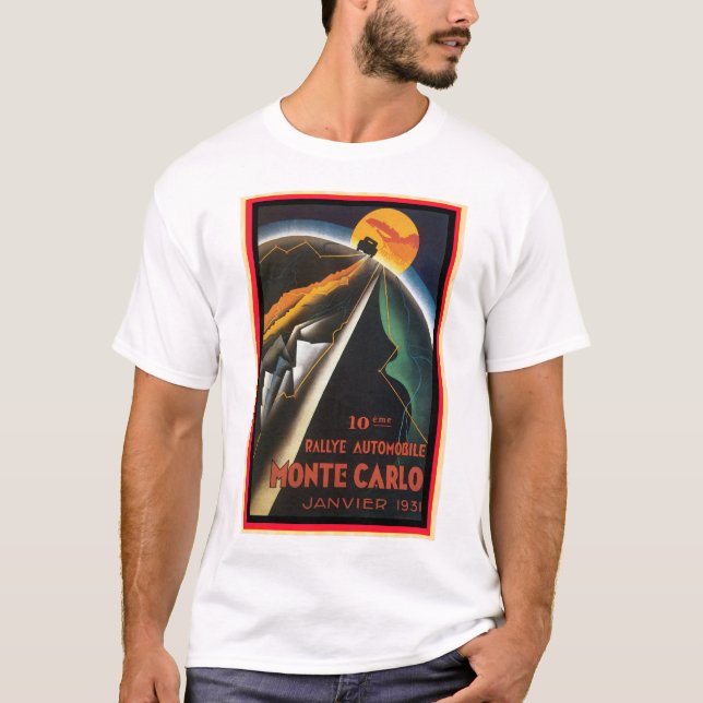 Monte Carlo Reproduction Poster T-Shirt  (Front)